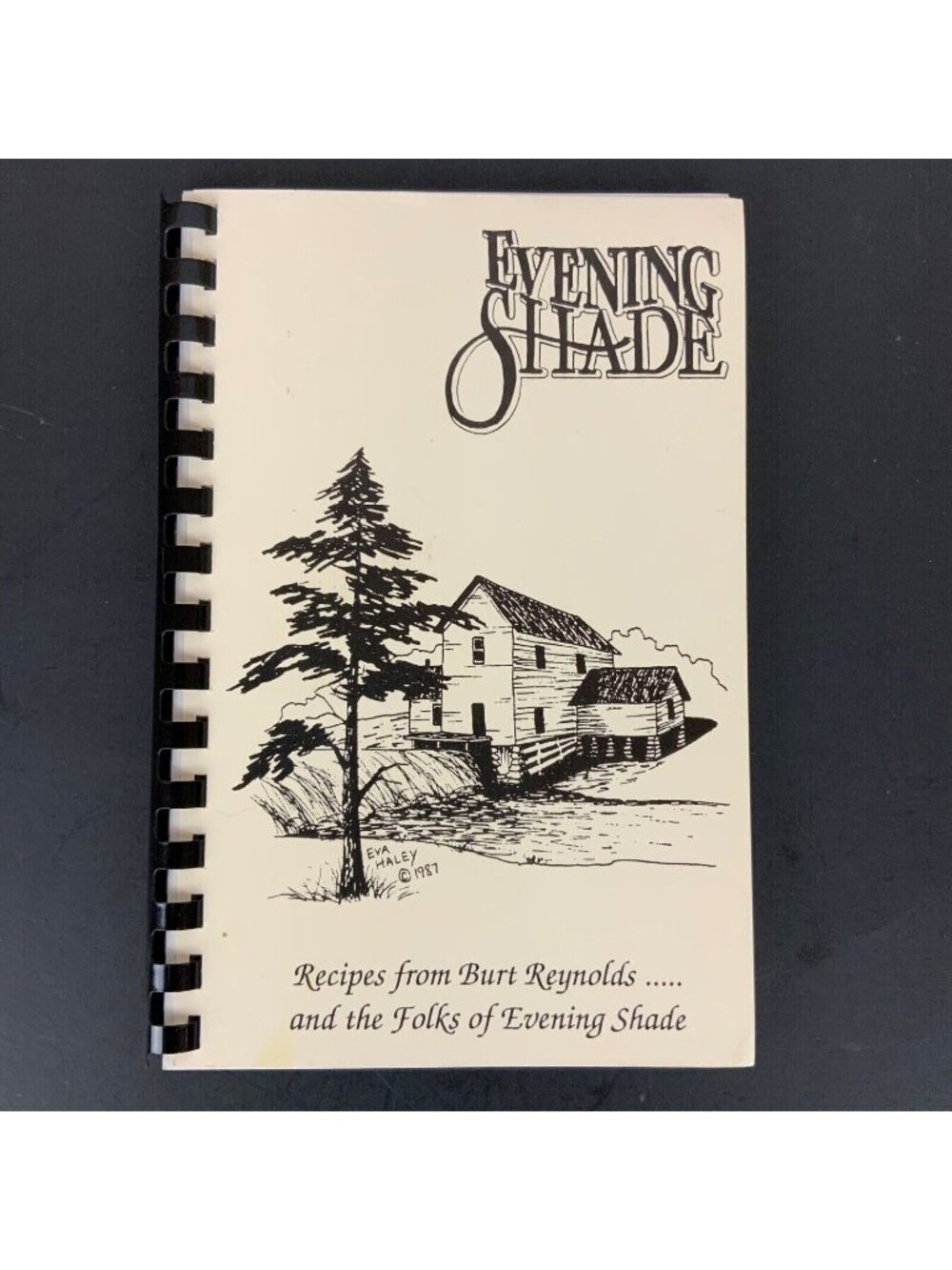 Evening Shade Foundation AR Cookbook 1991 Spiral Bound Burt Reynolds & Friends